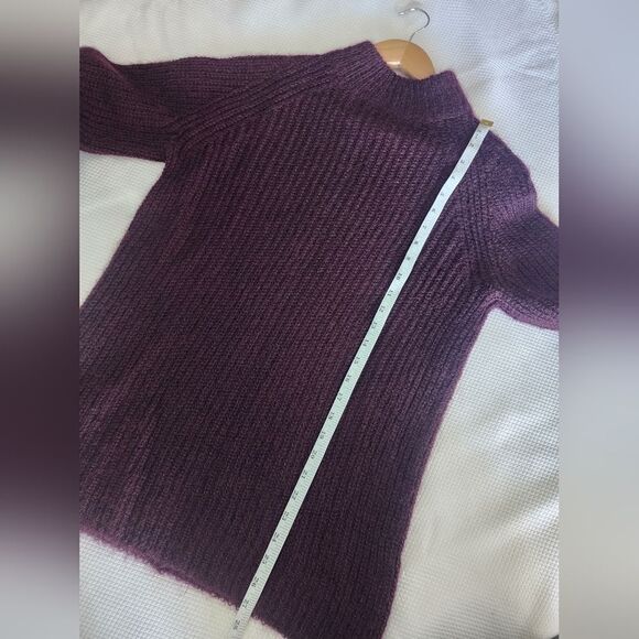 COS Mock sweater oversized mohair wool blend minimalist new without tags - Picture 5 of 10